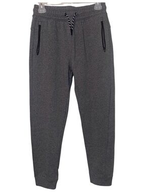 Members Mark Boys' Size 14-16 'Everyday Joggers' Gray Zip Pocket